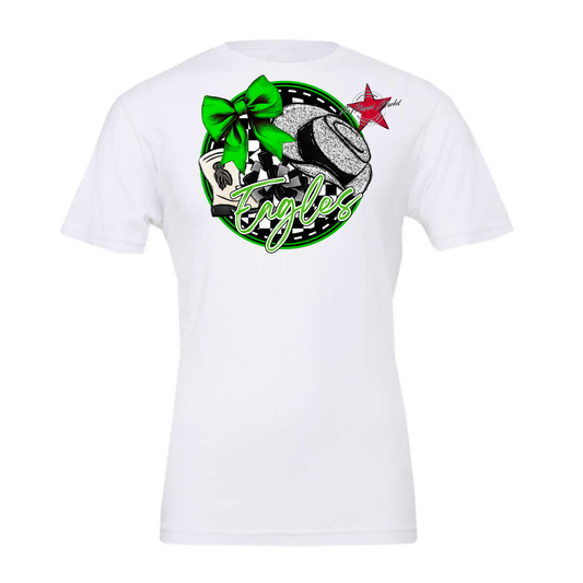 Eagles Circle Drill Team Design-Bright Green