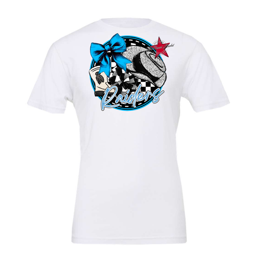 Raiders Circle Drillteam Design-Carolina Blue
