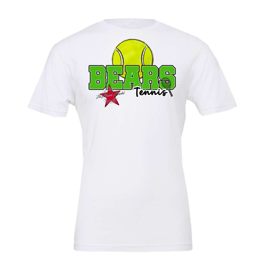 Bears Varsity Tennis Design-Bright Green