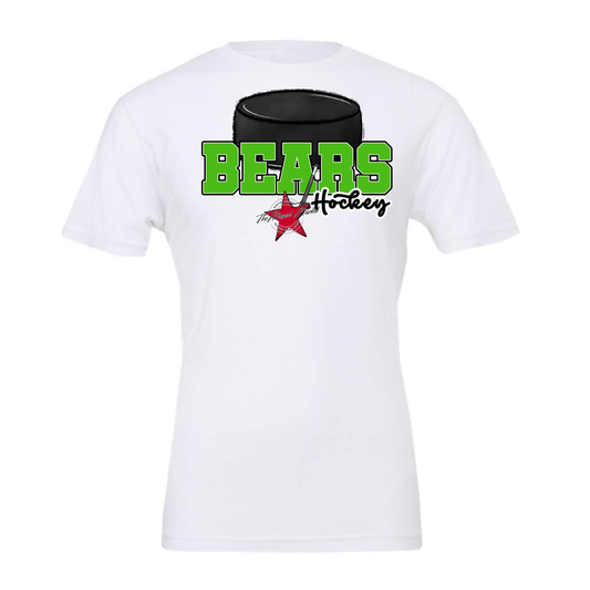 Bears Varsity Hockey Design-Bright Green