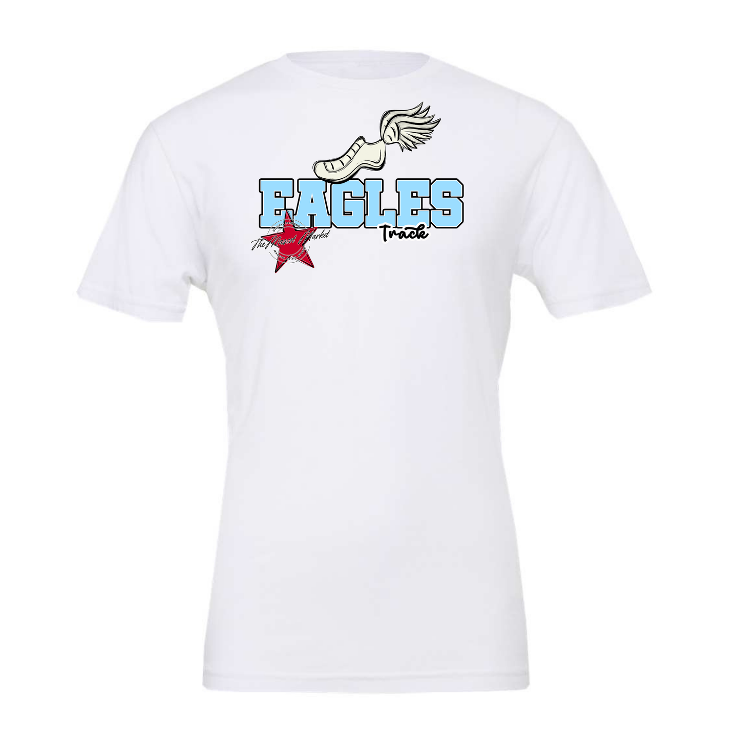 Eagles Varsity Track Design-Columbia Blue