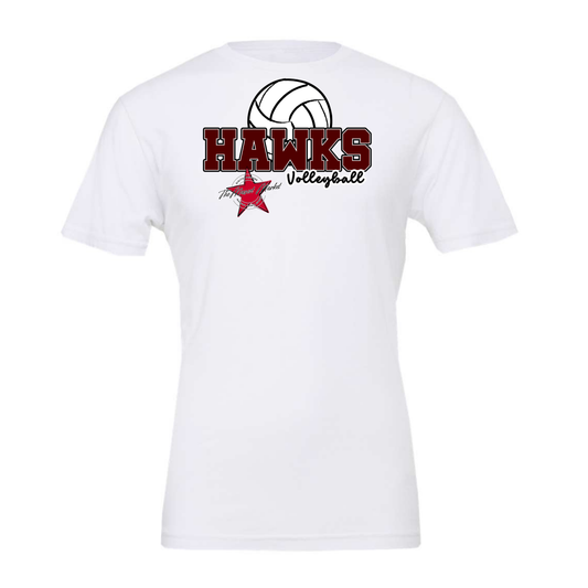 Hawks Varsity Volleyball-Maroon