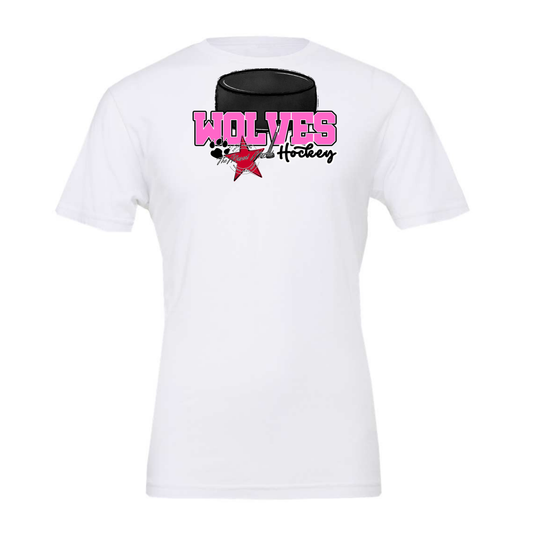 Wolves Varsity Hockey-Baby Pink