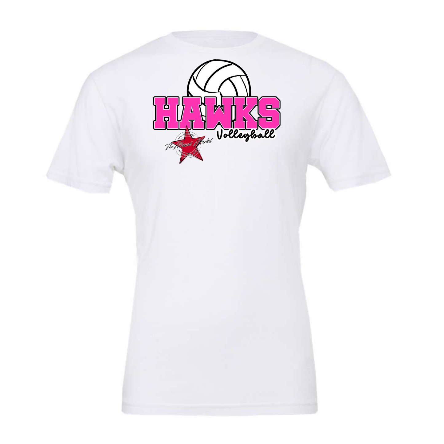 Hawks Varsity Volleyball-Pink