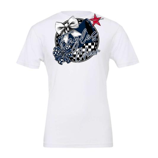 Eagles Circle Cheer Design-Navy