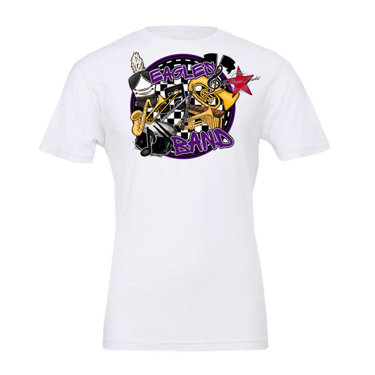 Eagles Circle Band Design-Purple