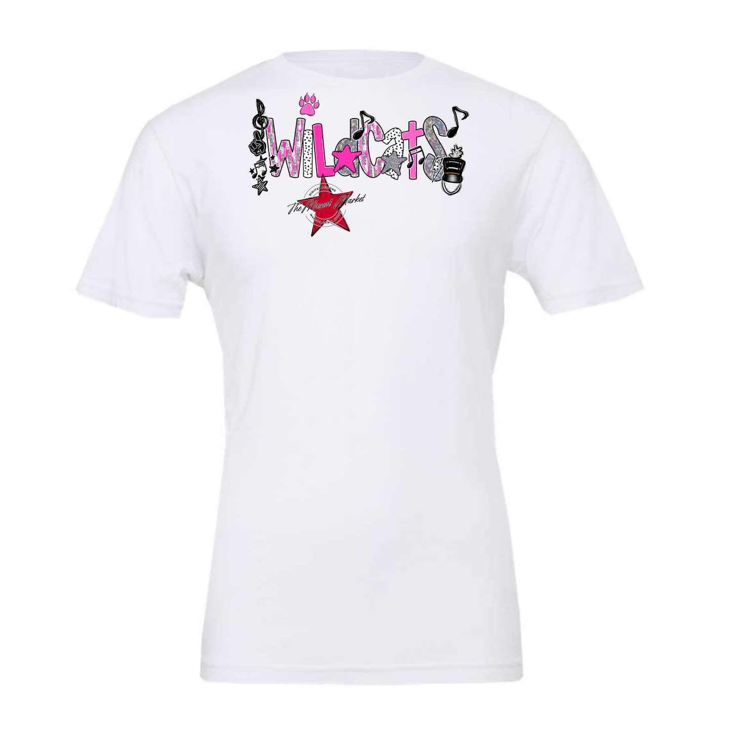 Wildcats Band Scrape-Pink