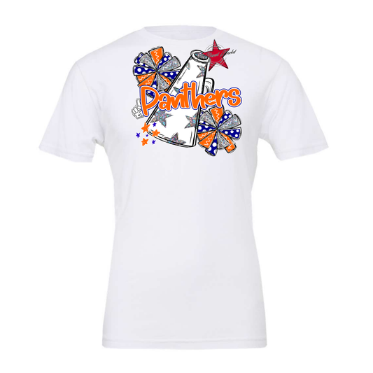 Panthers Alpha Megaphone Design-Blue-Orange