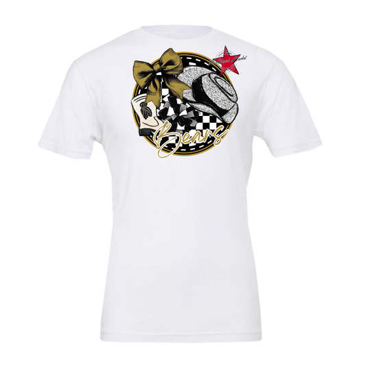 Bears Circle Drillteam Design-Gold