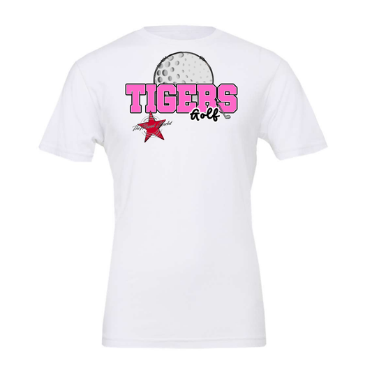 Tigers Varsity Golf-Baby Pink