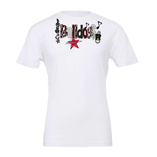 Bulldogs Band Scrape-Maroon