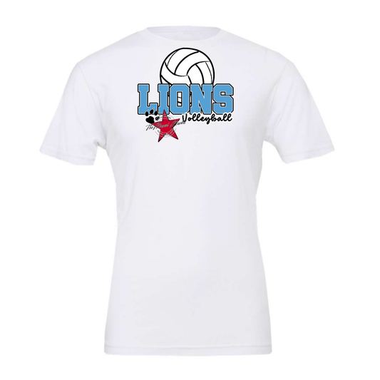 Lions Varsity Volleyball-Carolina Blue