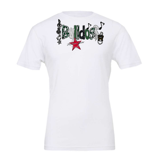 Bulldogs Band Scrape-Green