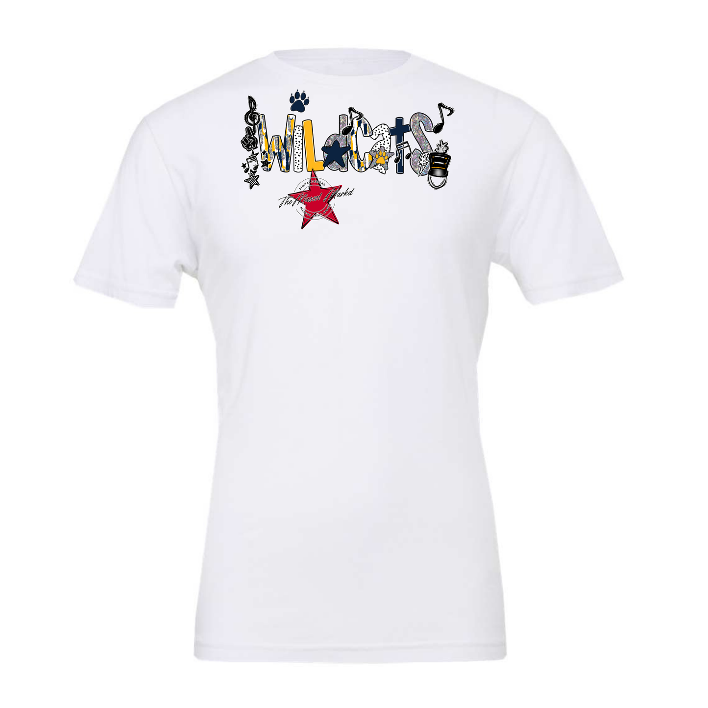 Wildcats Band Scrape-Maroon-Yellow