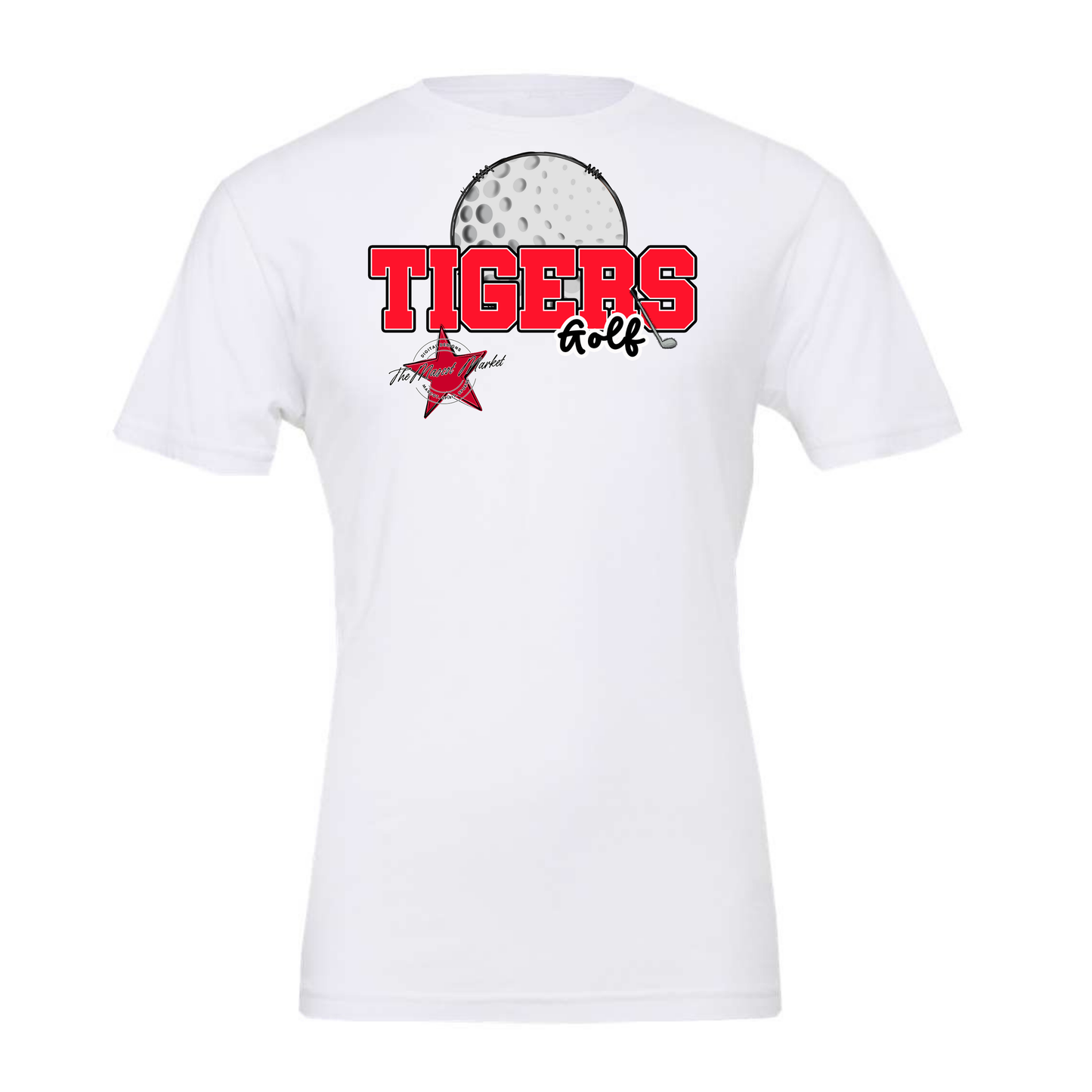 Tigers Varsity Golf-Bright Red