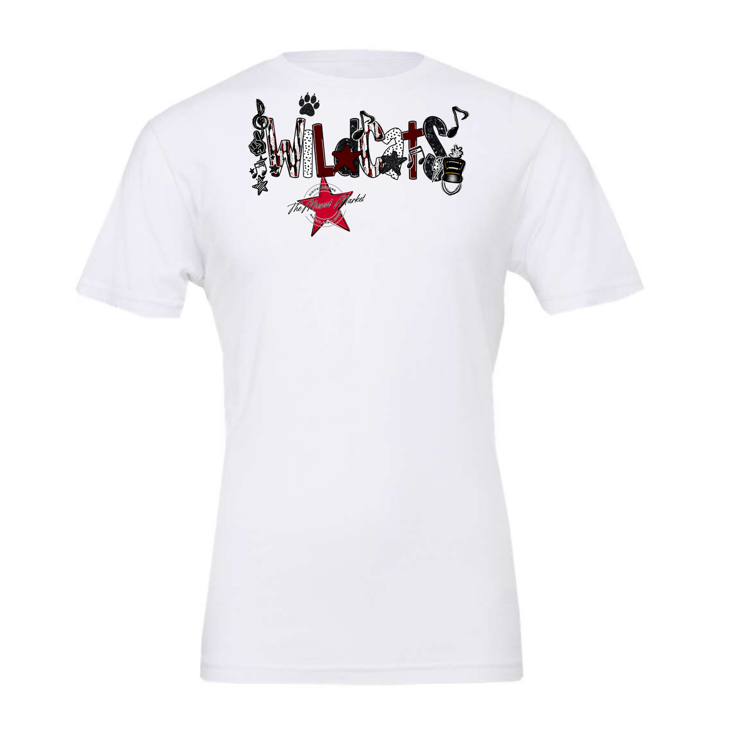 Wildcats Band Scrape-Maroon