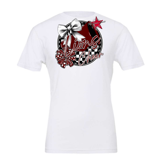 Lions Circle Cheer Design-Maroon
