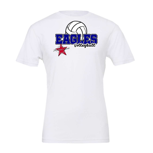 Eagles Varsity Volleyball Design-Blue