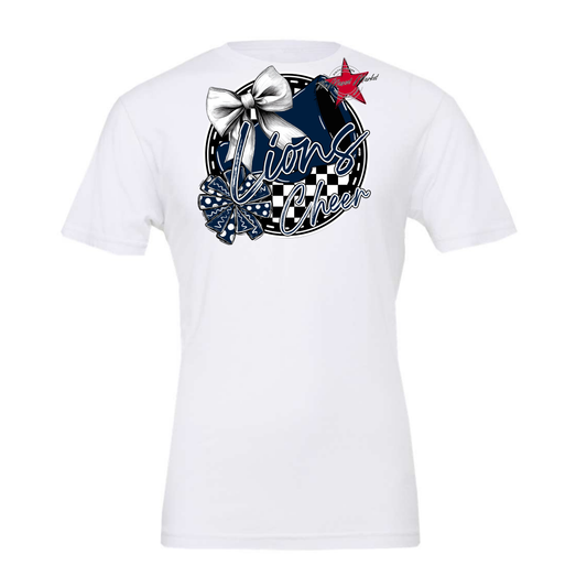Lions Circle Cheer Design-Navy