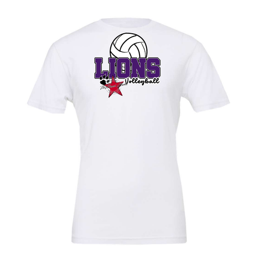 Lions Varsity Volleyball-Purple