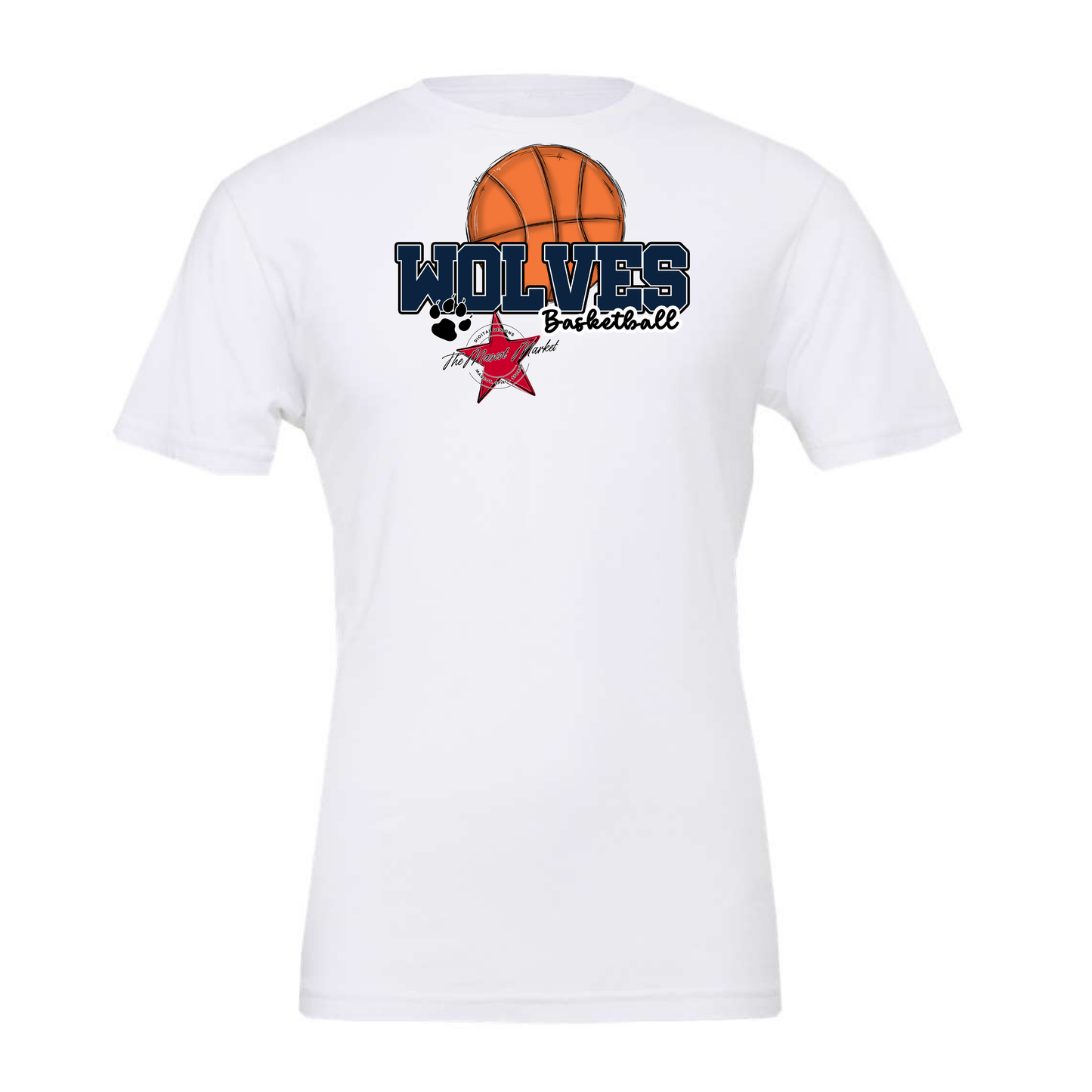 Wolves Varsity Basketball-Navy