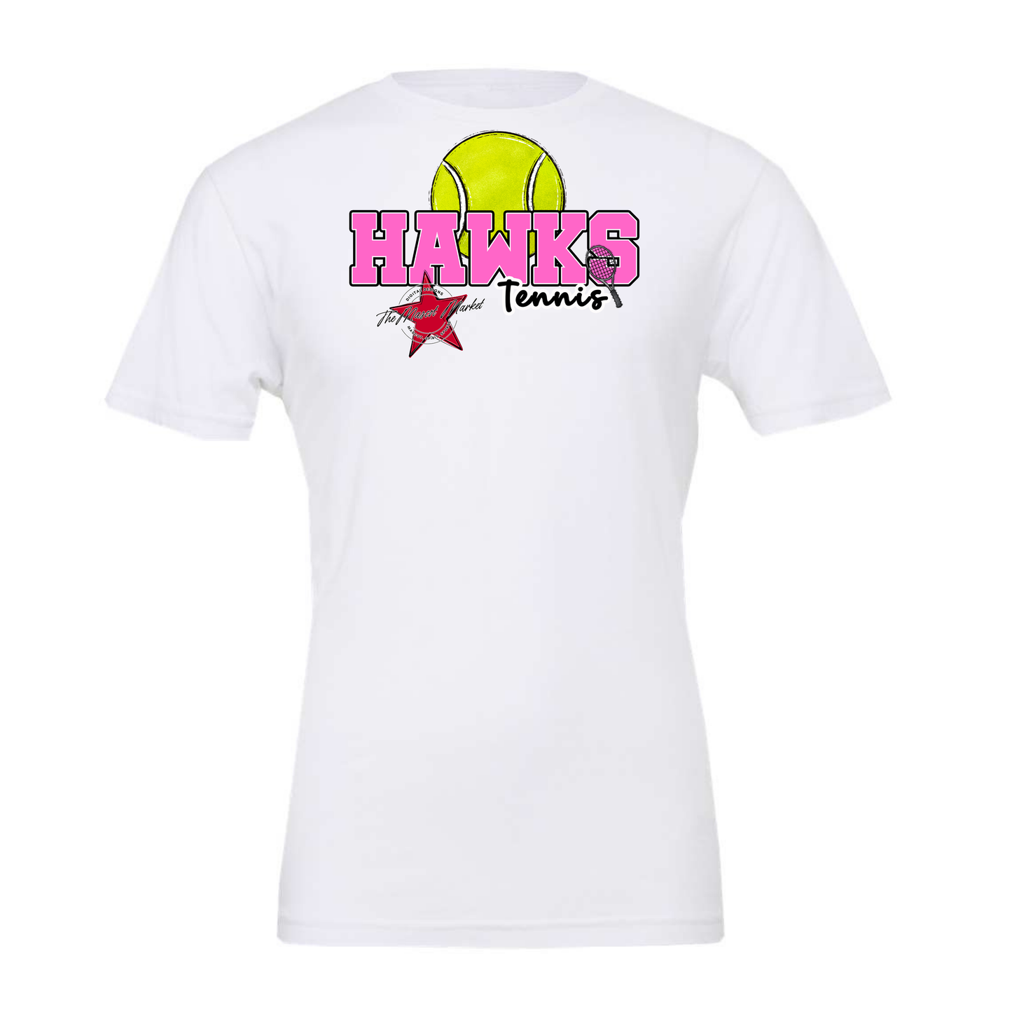 Hawks Varsity Tennis-Baby Pink