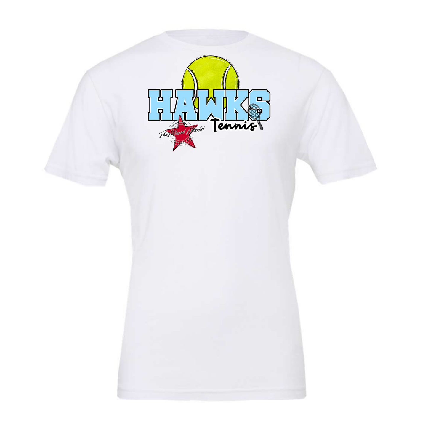 Hawks Varsity Tennis-Columbia Blue