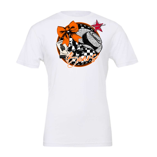 Bears Circle Drillteam Design-Orange