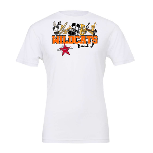 Wildcats Varsity Band-Orange