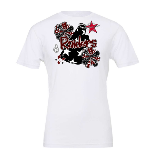 Raiders Alpha Megaphone Cheer-Maroon