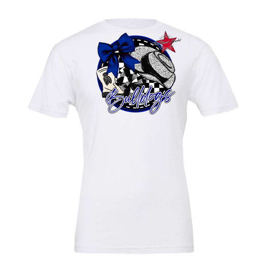 Bulldogs Circle Drillteam Design-Blue