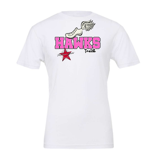 Hawks Varsity Track-Baby Pink