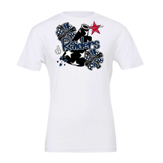 Raiders Alpha Megaphone Cheer-Navy