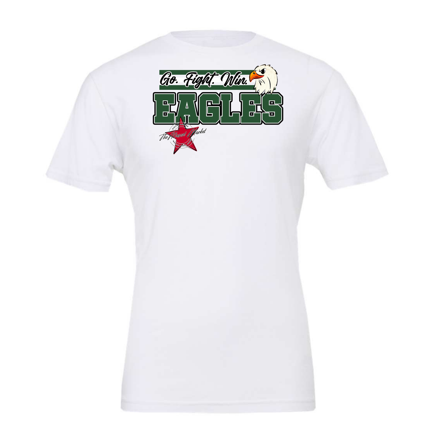 Go Fight Win Eagles-Green