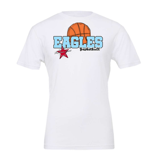 Eagles Varsity Basketball Design-Columbia Blue