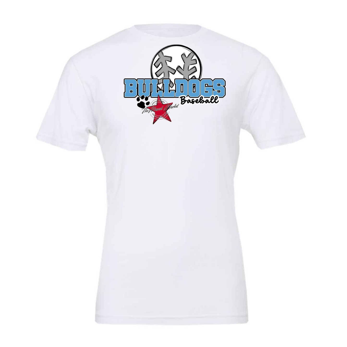 Bulldogs Varsity Baseball-Carolina Blue