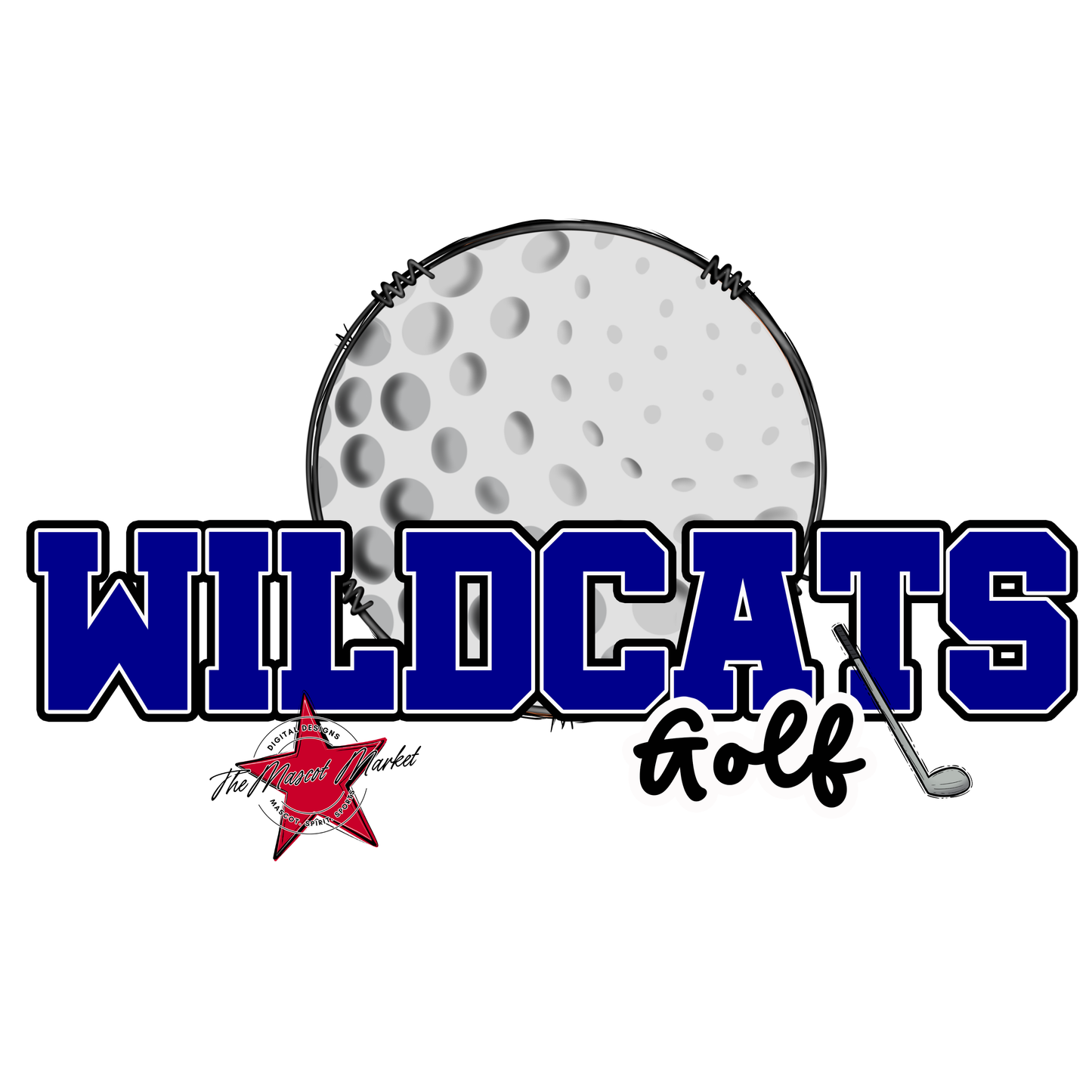 Wildcats Varsity Golf-Blue