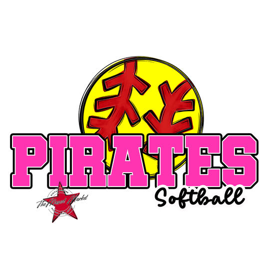 Pirates Varsity Softball-Pink