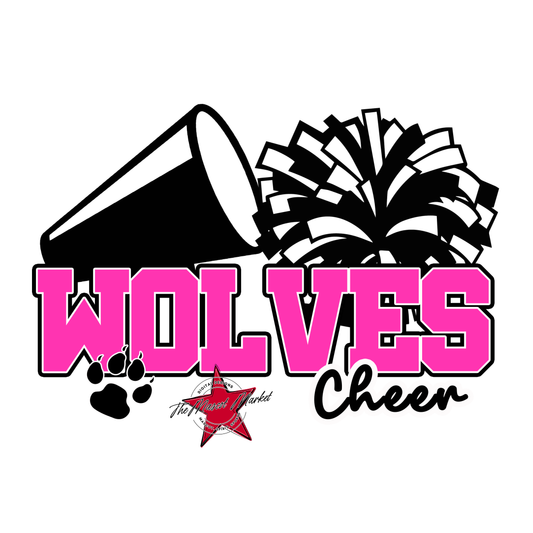 Wolves Varsity Cheer-Pink