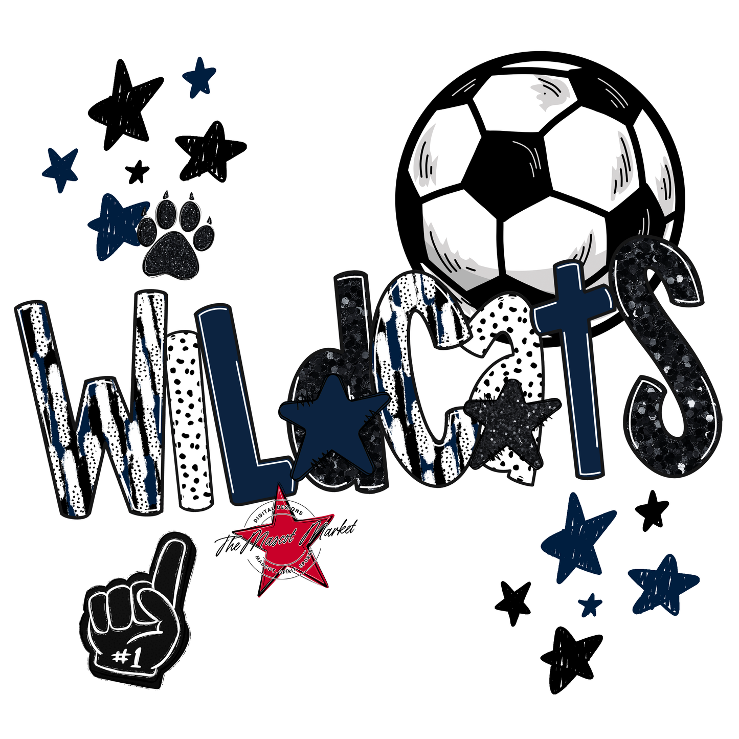 Wildcats Soccer Scrape-Navy