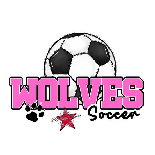 Wolves Varsity Soccer-Baby Pink
