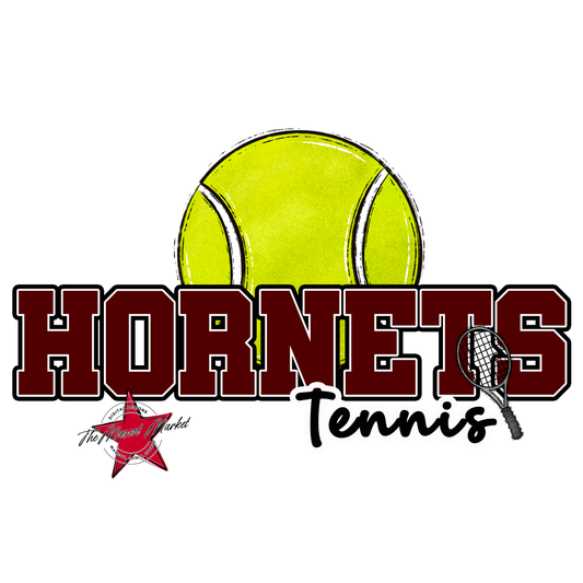 Hornets Varsity Tennis-Maroon