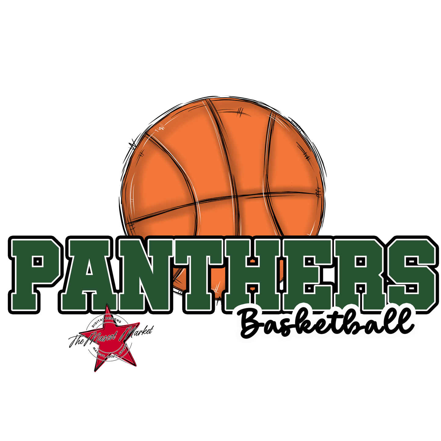 Panthers Varsity Basketball-Green