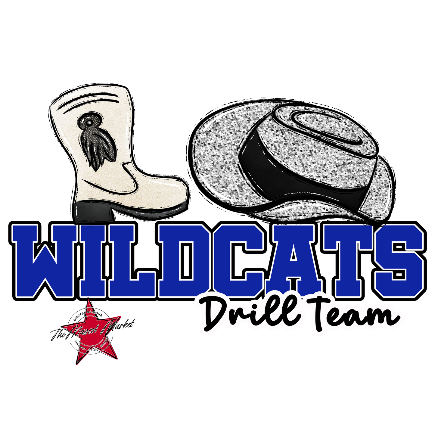 Wildcats Varsity Drillteam-Royal Blue