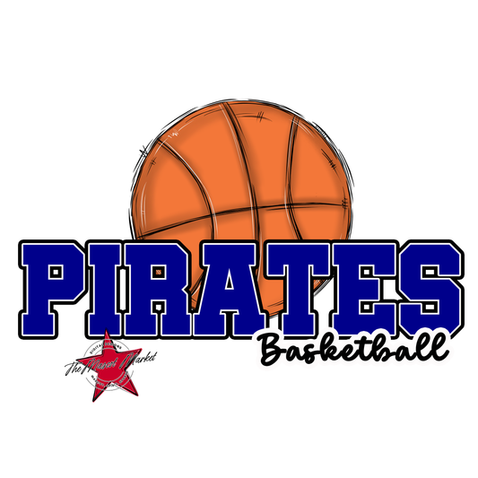 Pirates Varsity Basketball-Blue