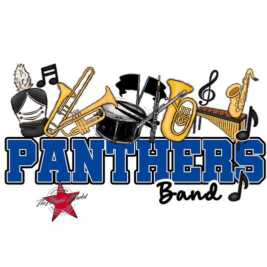 Panthers Varsity Band-Off Blue
