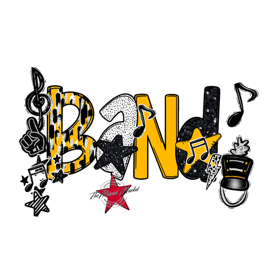 Band Scrape-Yellow