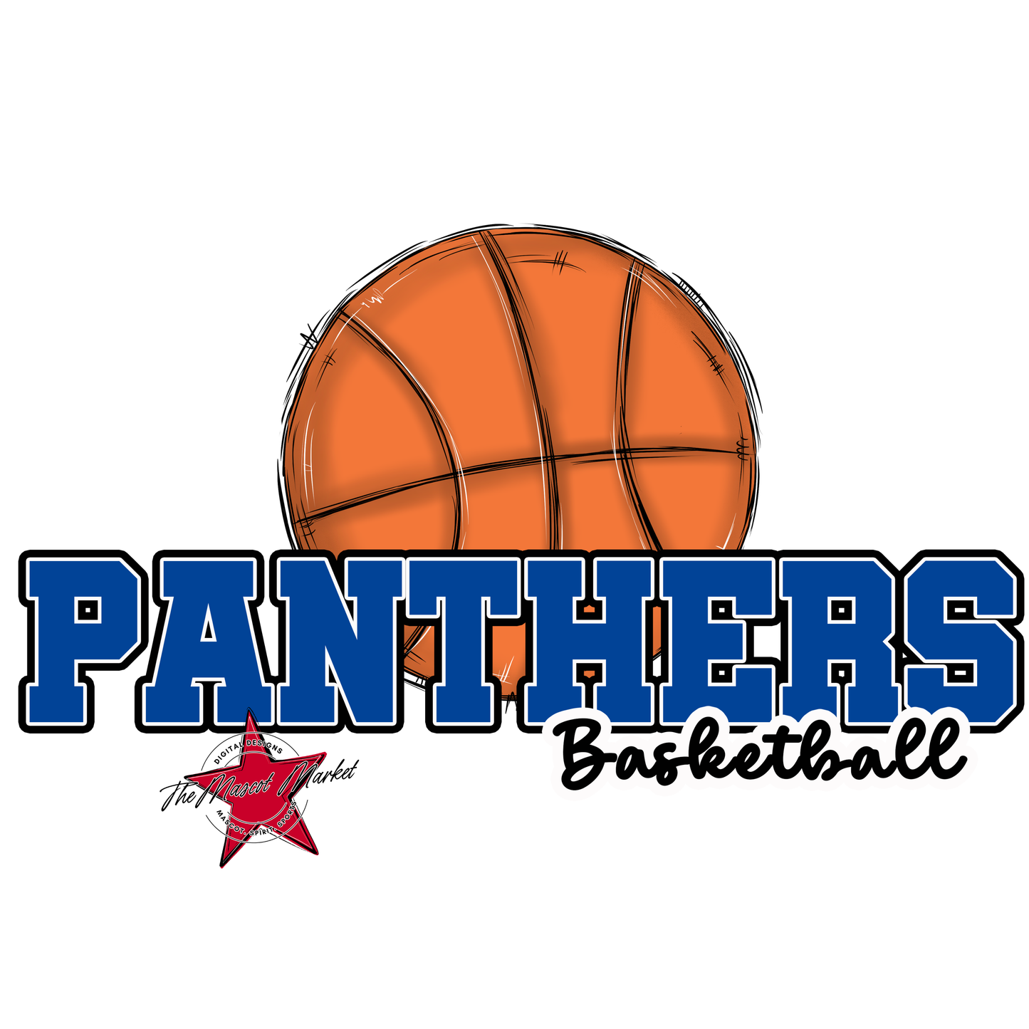 Panthers Varsity Basketball-Off Blue