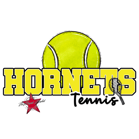 Hornets Varsity Tennis-Bright Yellow