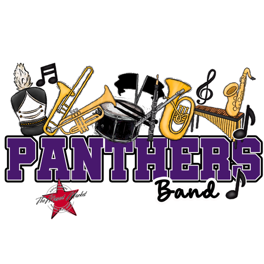 Panthers Varsity Band-Purple